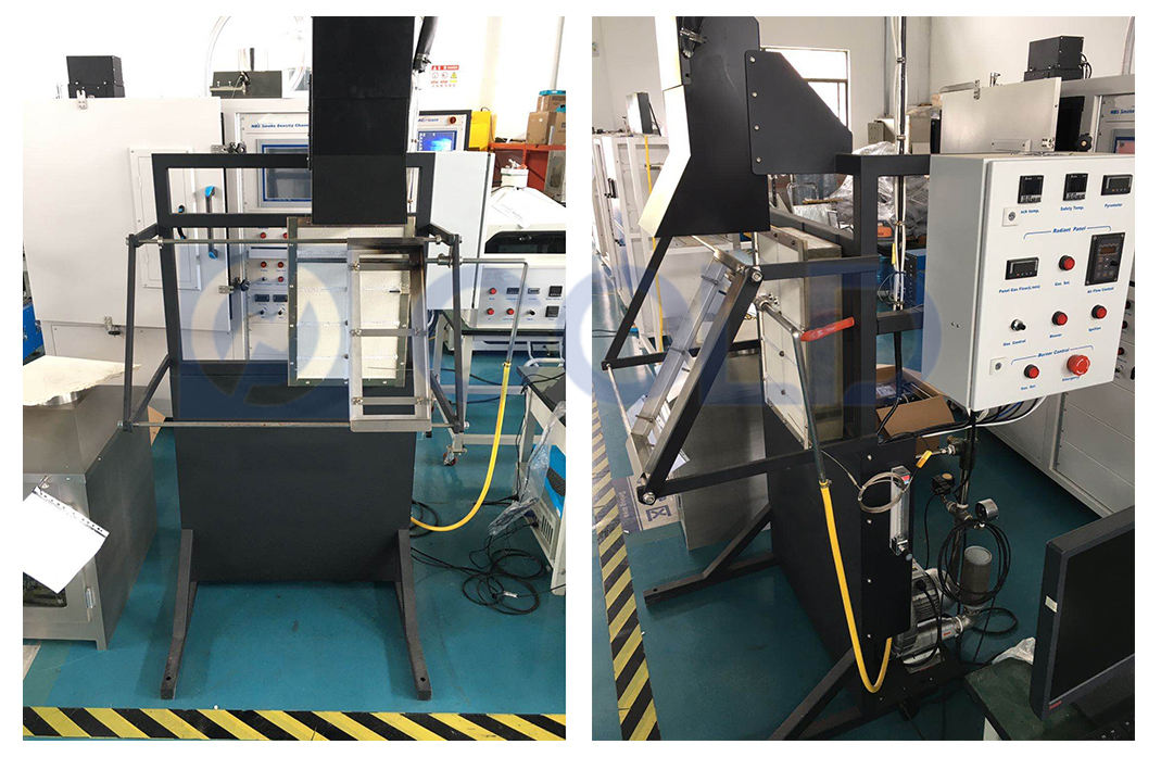 ASTM E 162辐射面板火焰扩展测试仪1徽标