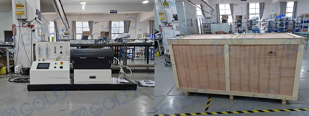 IEC 60754电缆腐蚀测试仪准备发货