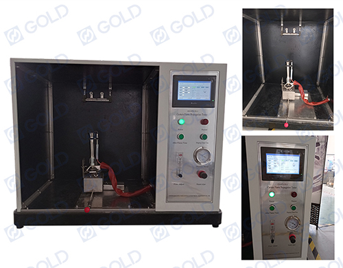 NFPA 701-1窗帘火焰传播测试仪的顺序